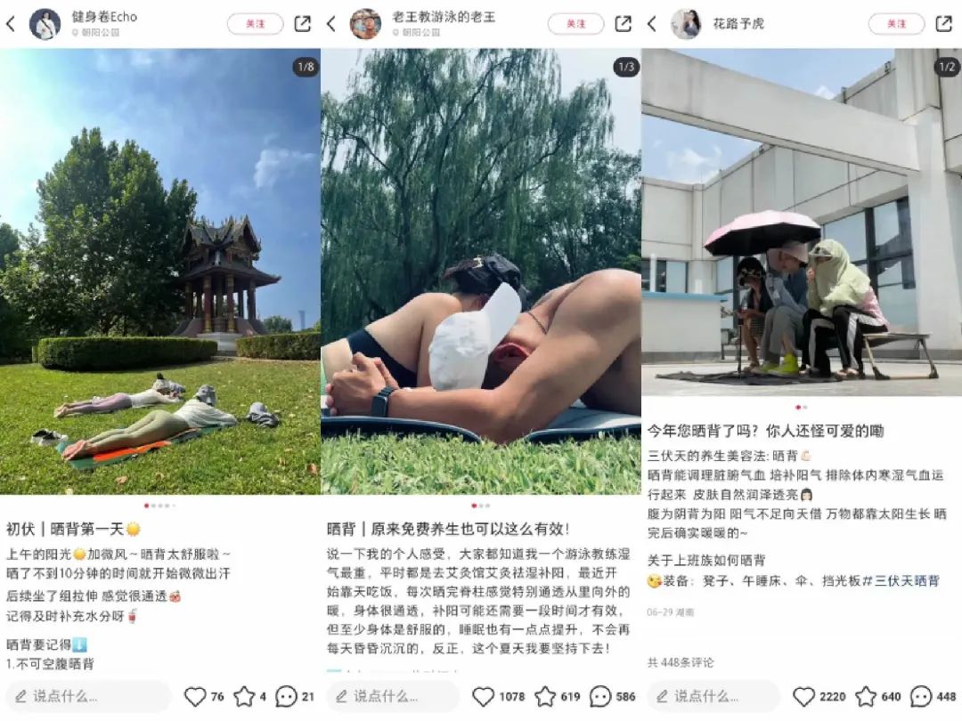 全网浏览量超5亿,三伏天“晒背”是如何走红的?