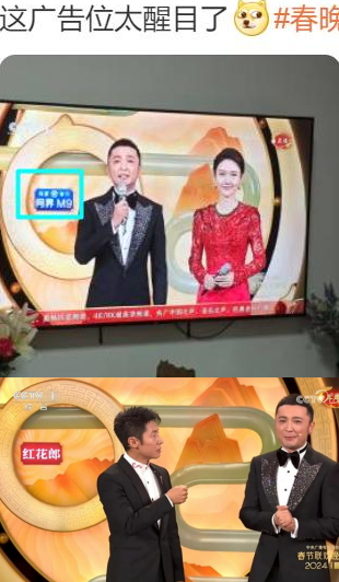 2024春晚28个广告,5大风向标,雷军后悔掏少了,AD钙奶红衣姐