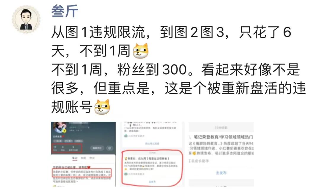 小红书违规、限流到日涨粉300,只需要一周
