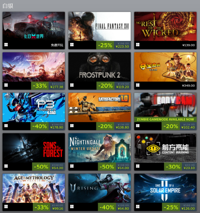 Steam 2024年度榜单公布:谁是今年叫好又叫座的游戏?