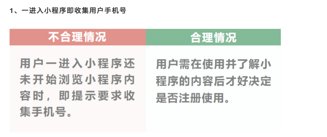 曾经小程序不让搜集用户手机号的规范,现在起了涟漪
