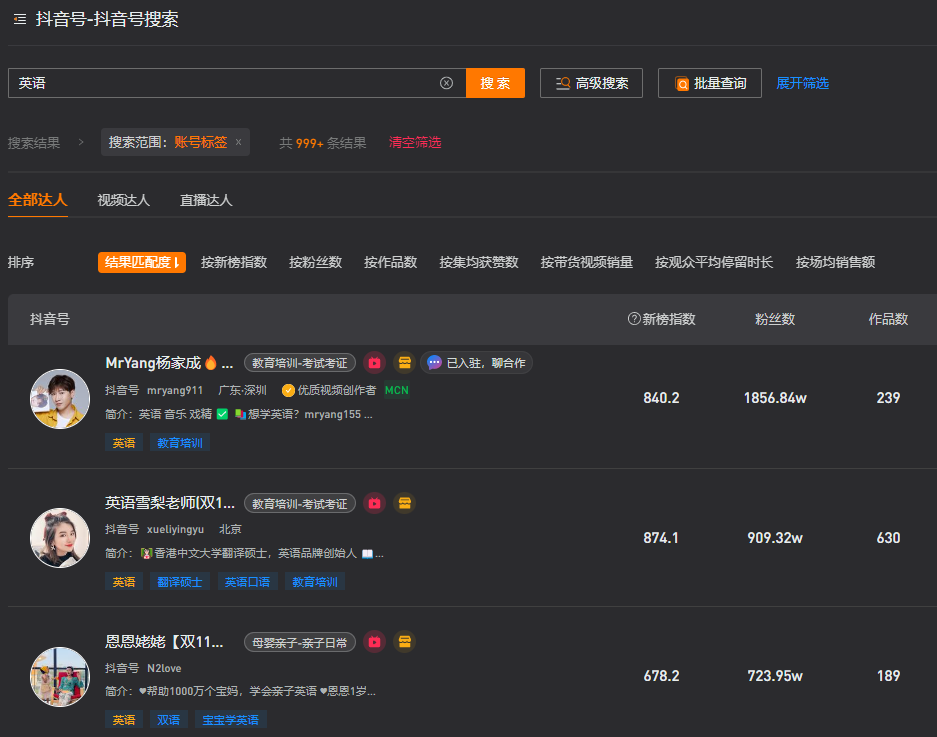 1个月抖音涨粉近百万,英语老师中为什么网红辈出?