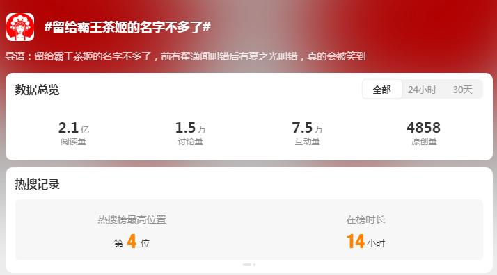 霸王茶姬曝出&ldquo;大无语&rdquo;事件，网友蚌埠住了