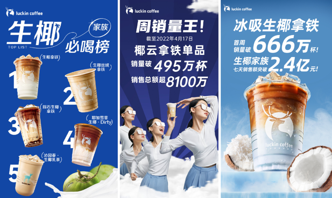 生椰拿铁YYDS!瑞幸用三年打造出一个自己的品牌IP