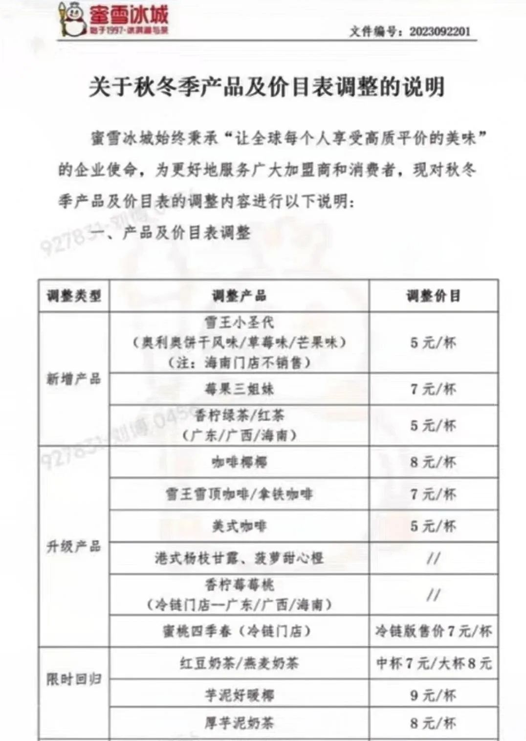 茶饮卷了2年，蜜雪冰城率先开始涨价