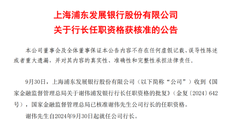 浦发银行业绩和风控掉队,新帅谢伟重拾“对公之王”有多难?