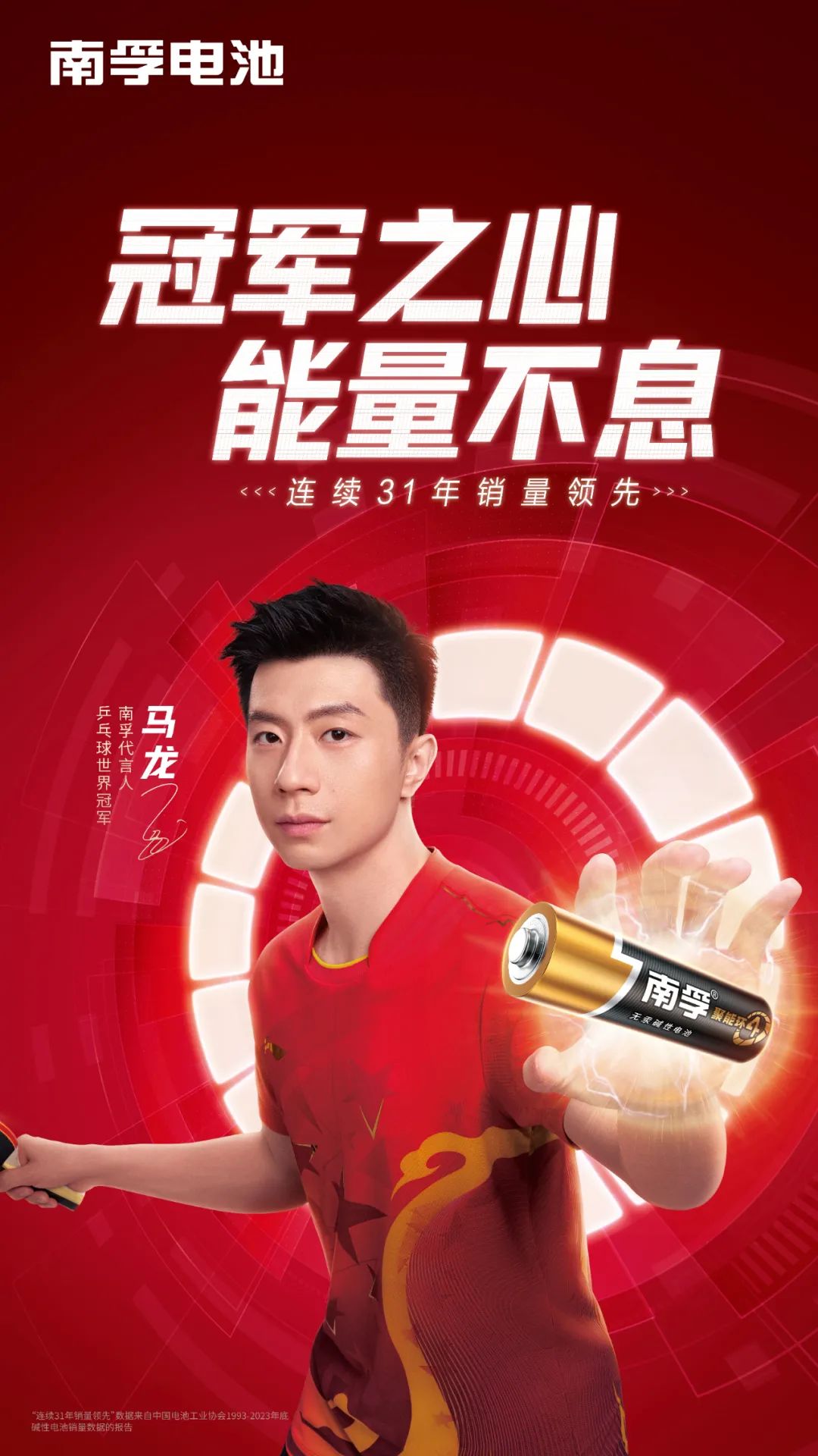 南孚X马龙的这支TVC,激活了当代年轻人的“冠军之心”