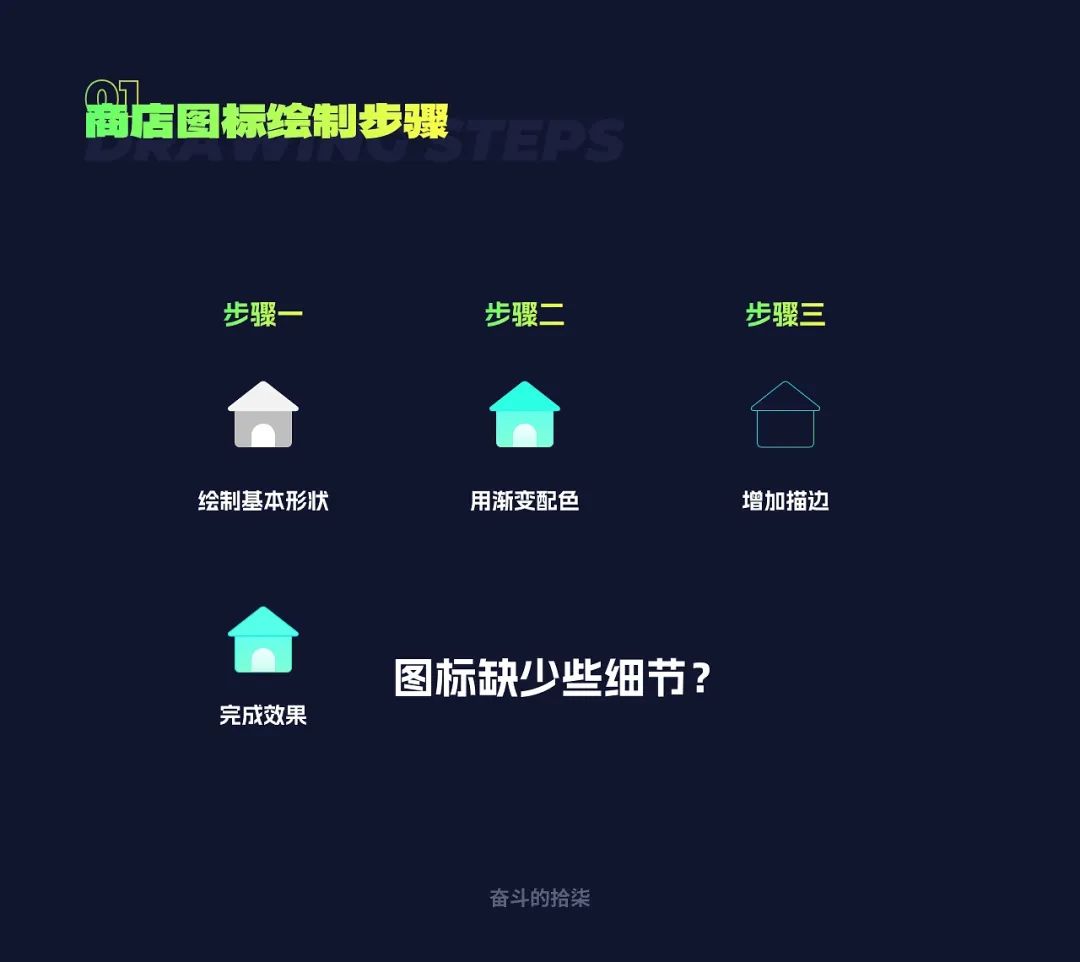图标设计教程|5步搞定超热门的UI图标设计