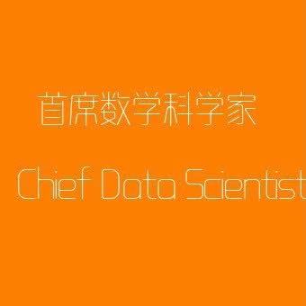 首席数据科学家