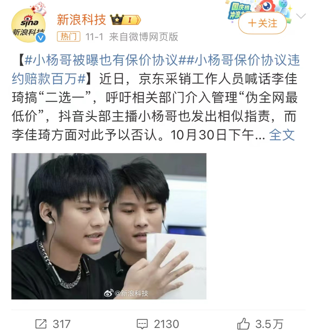 李佳琦、小杨哥与罗永浩们的年终大“拷”