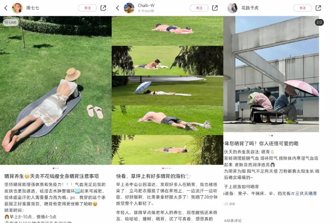 全网浏览量超5亿,三伏天“晒背”是如何走红的?