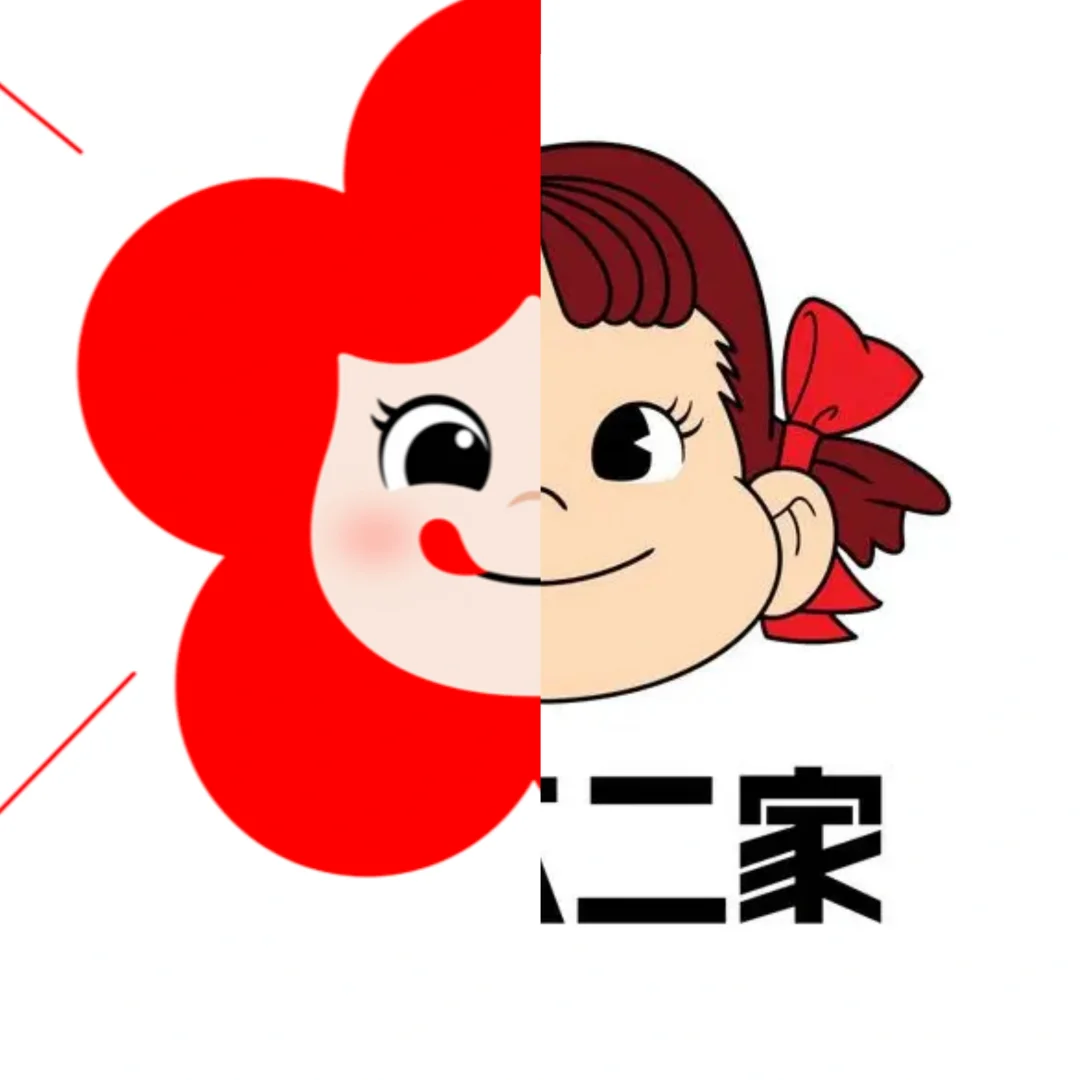 华与华设计logo新争议，撞脸不二家？