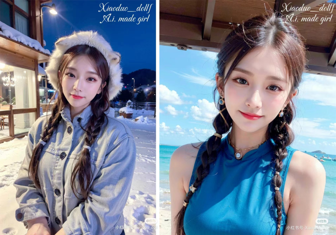 月涨粉过万,AI美女正在入侵小红书