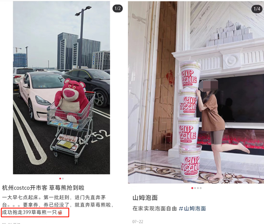 杭州&ldquo;绑架式&rdquo;疯抢草莓熊，山姆傻眼了！