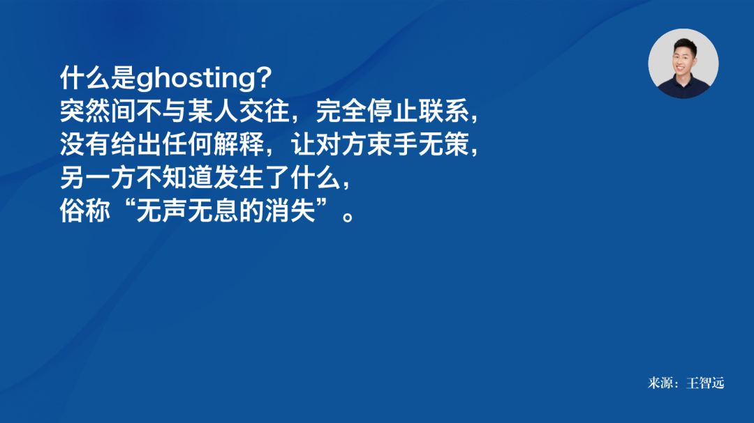 最近ghosting过别人吗？