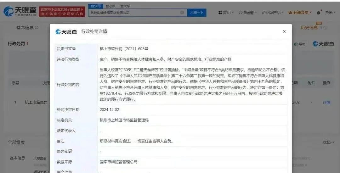甲醛超标!山姆这次麻烦了