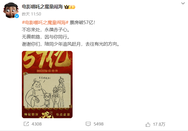 《哪吒》TOP1，谁接住了这波流量？