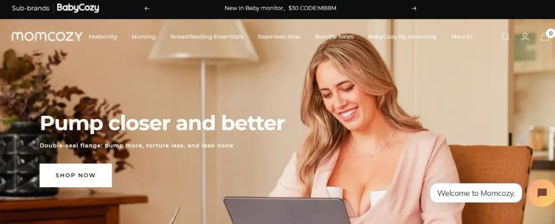 TikTok热度超5亿,亚马逊品类销量第一,吸奶器品牌Momcozy备受200万宝妈信任