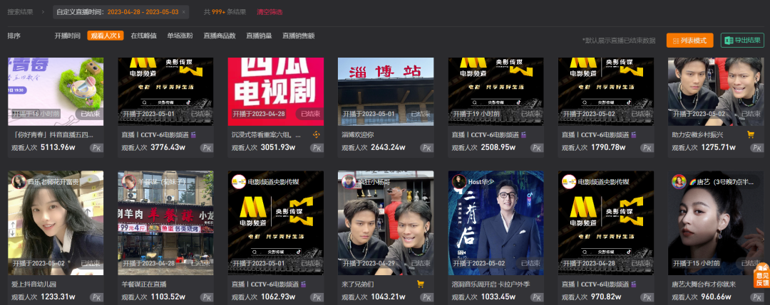5天涨粉300万,全网都在“挖呀挖呀挖”,五一直播间人潮汹涌
