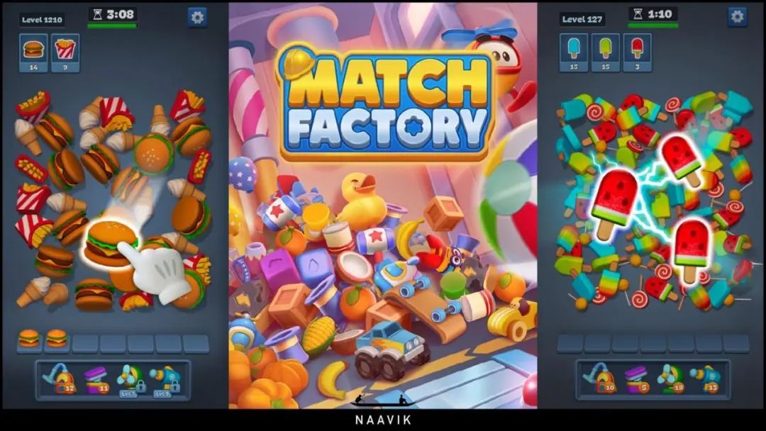 3D堆叠消除《Match Factory!》增长强劲，Peak Games这款产品能否打破品类天花板？