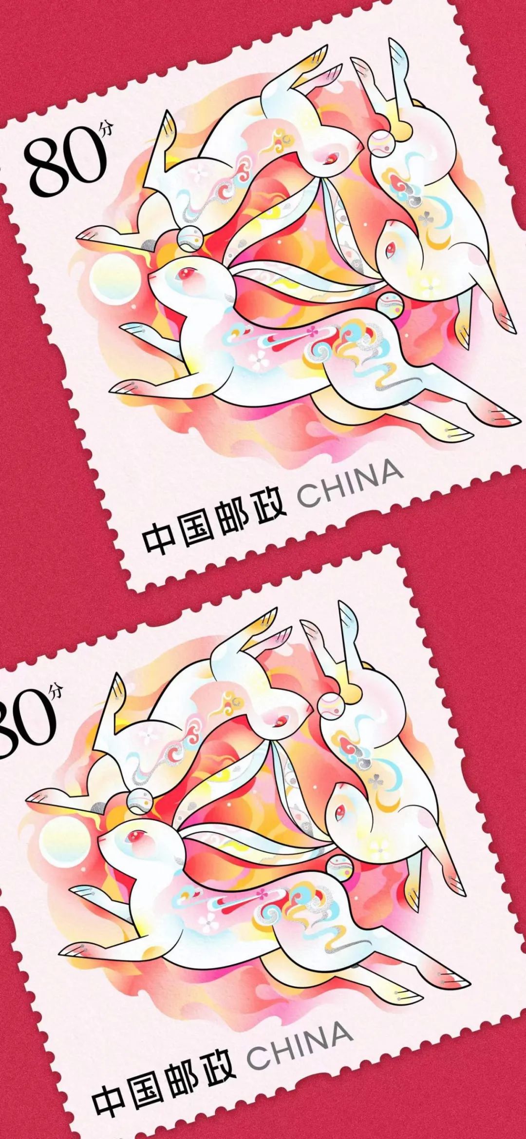 兔年邮票设计“争议四起”!青面獠牙勾魂兔遭网友狂喷!网友:大众喜欢可爱的,你搞个性……