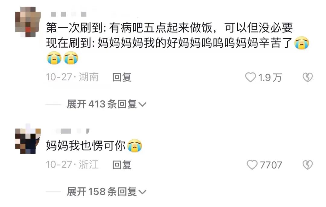 5点起床为一家人做饭的王蓉,成为600万网友的“互联网妈妈”