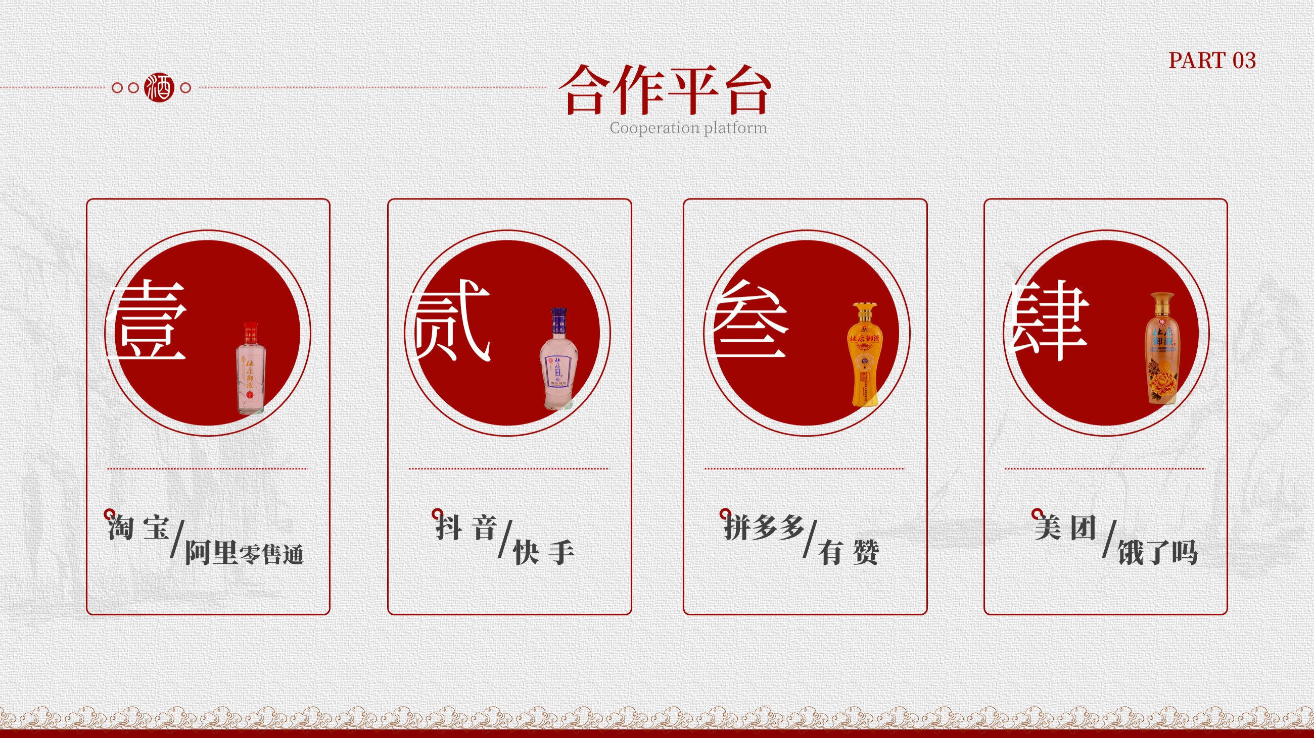 贴牌白酒企划宣传ppt怎么做(解析杜康酒的PPT定制)