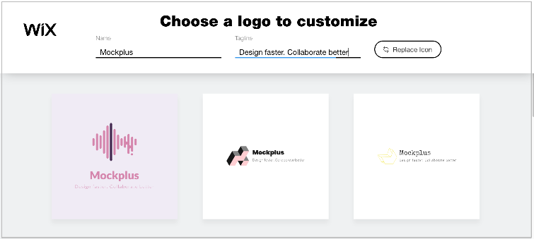 Wix logo maker Wix logo maker