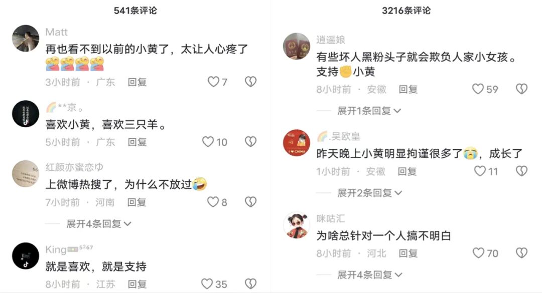 小杨哥徒弟“红绿灯的黄”成功复播带货,被点名后毫无影响?