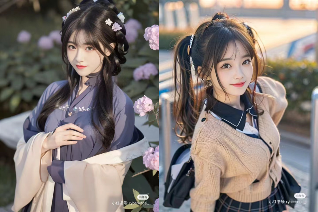 月涨粉过万,AI美女正在入侵小红书