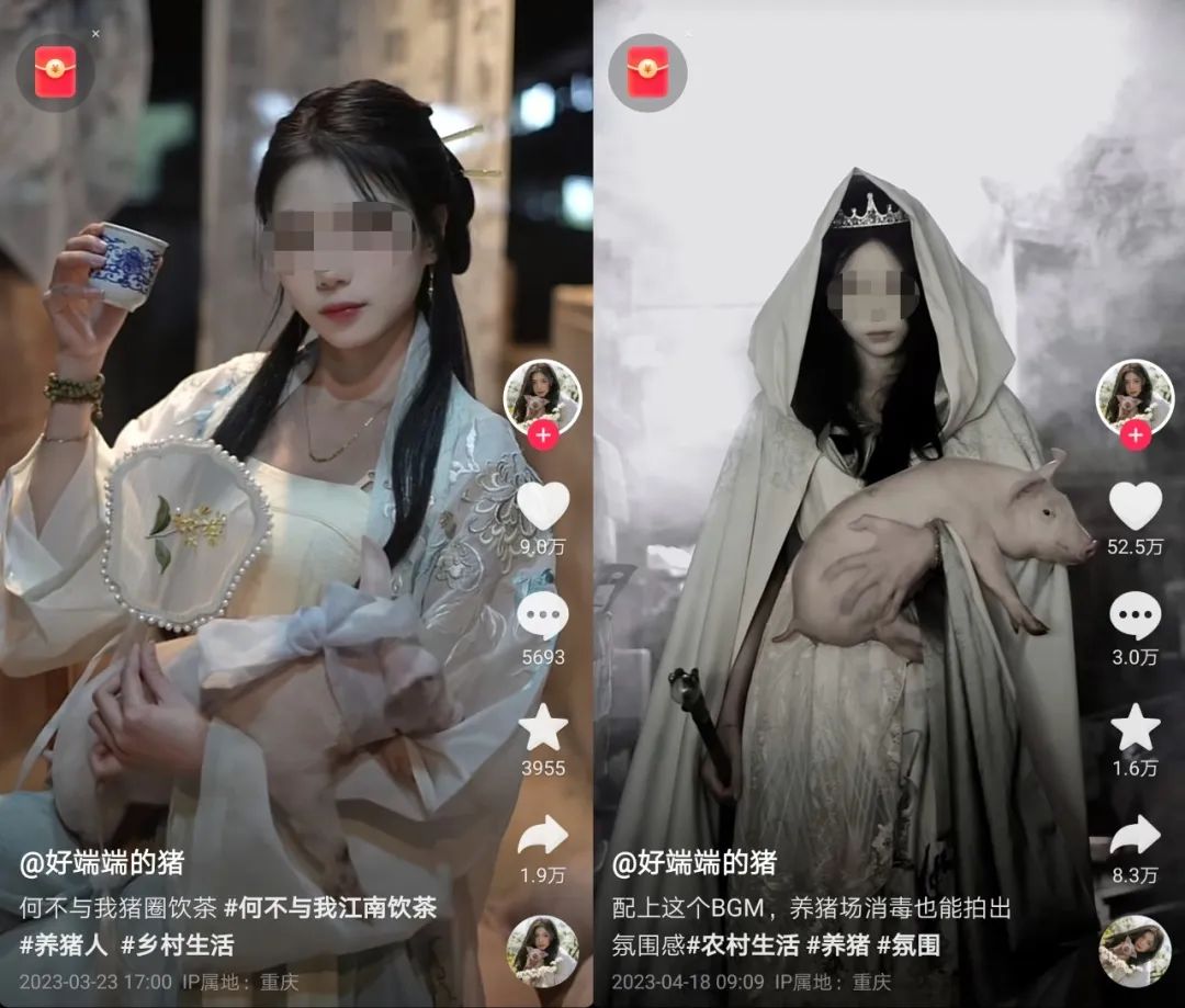 播放量破亿,网红“噶猪少女”才是抖音新顶流!