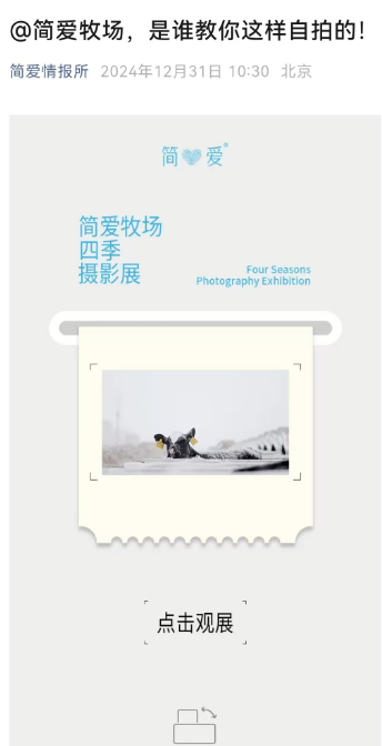 看完简爱酸奶的四季展,一身班味都没了…...