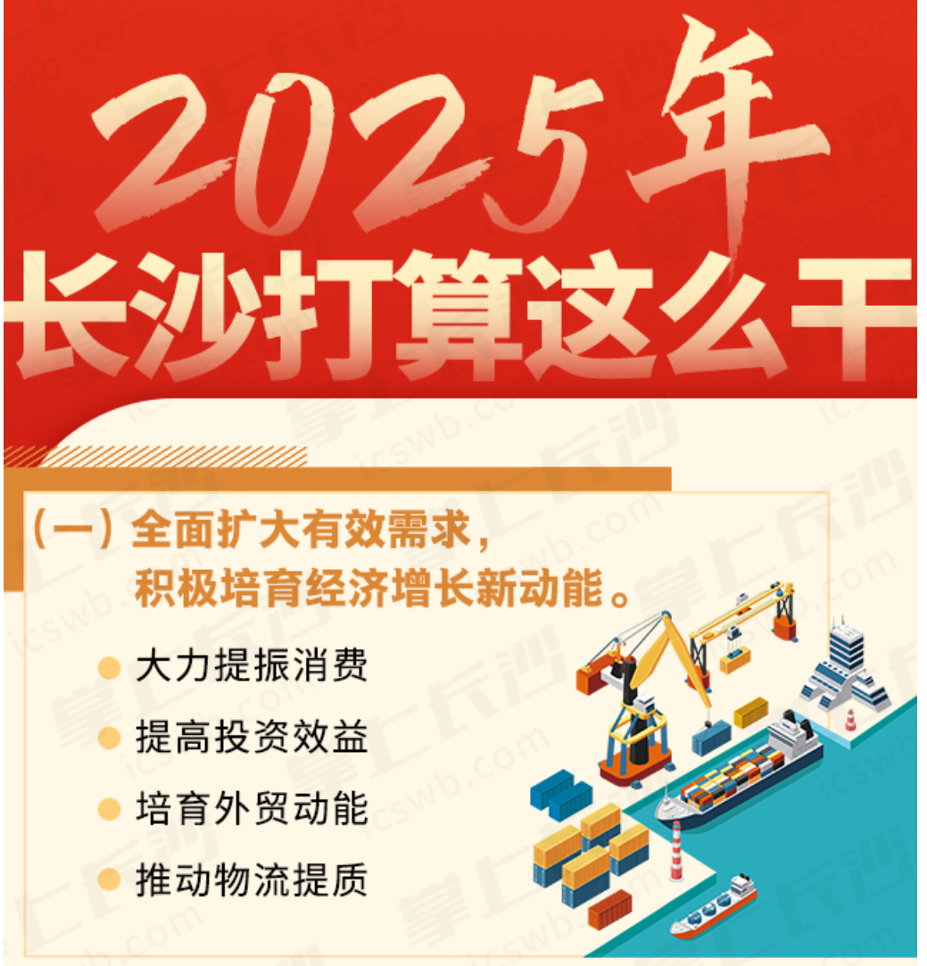 2025如何拼经济?长沙定调了