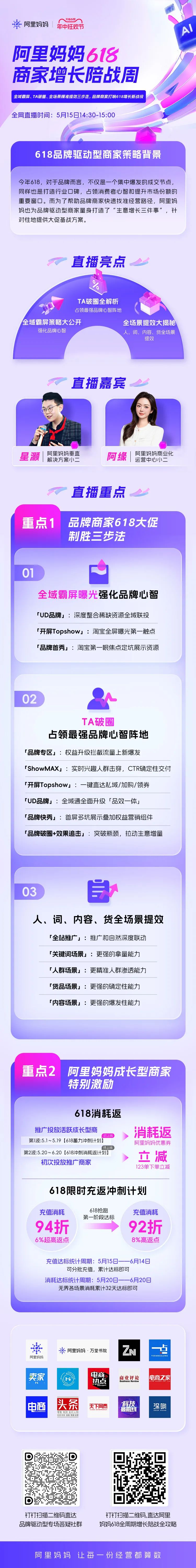全域霸屏、TA破圈、全场景精准提效三步走,品牌商家打响618增长新战役