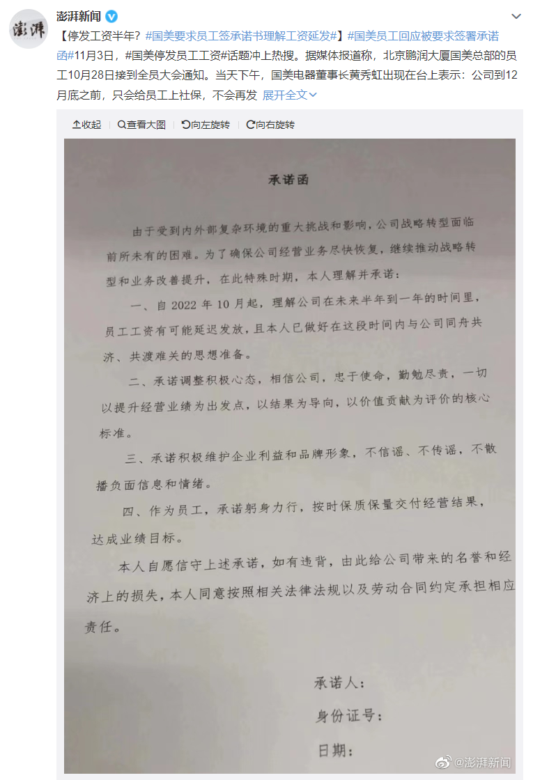 再见了，国美...