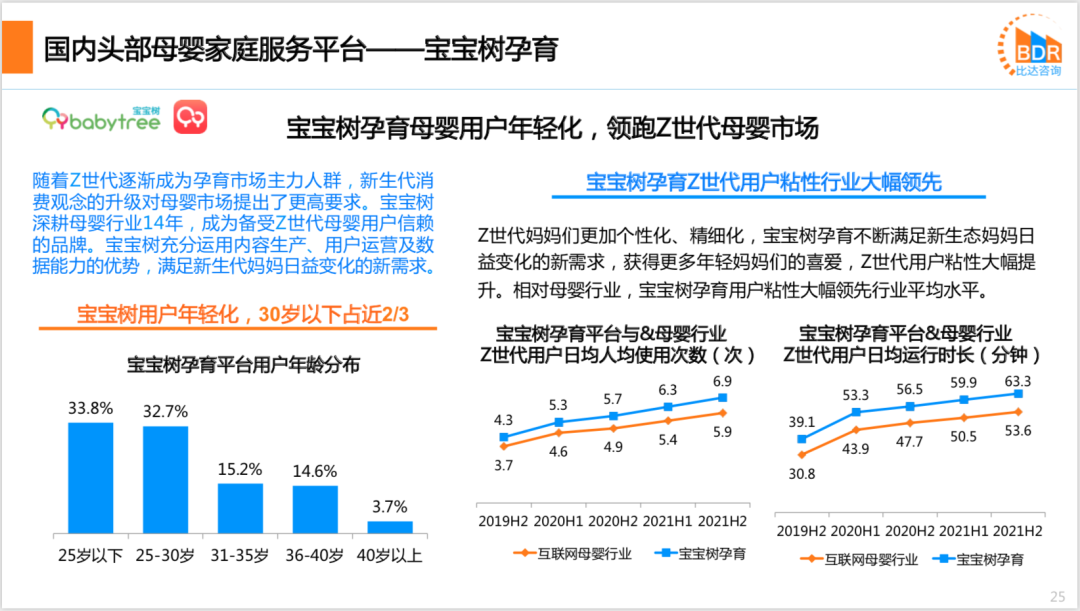 2021年度中国互联网母婴市场研究报告