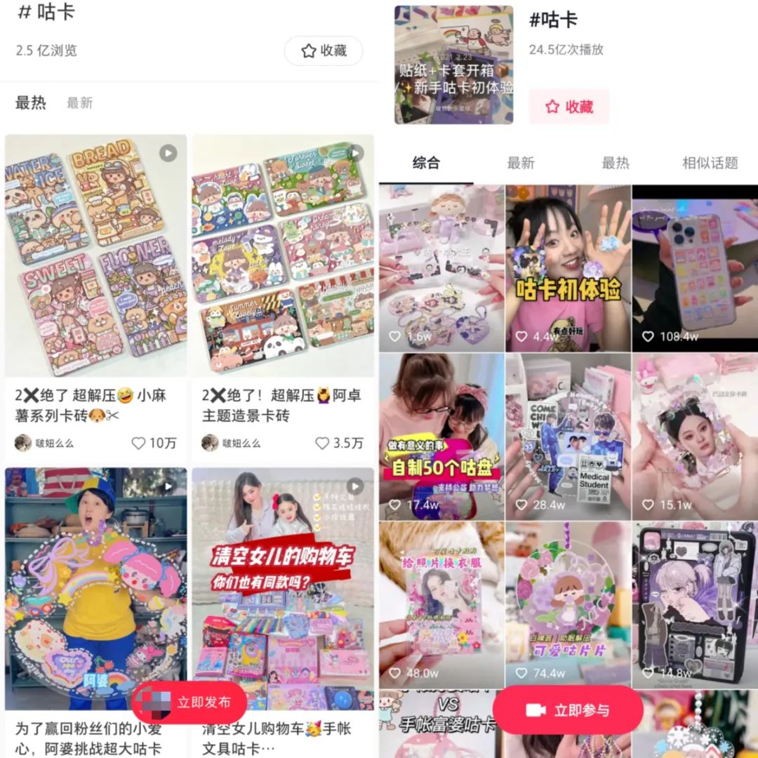 月售百万元的“咕卡”套装,如何成为10后社交货币?