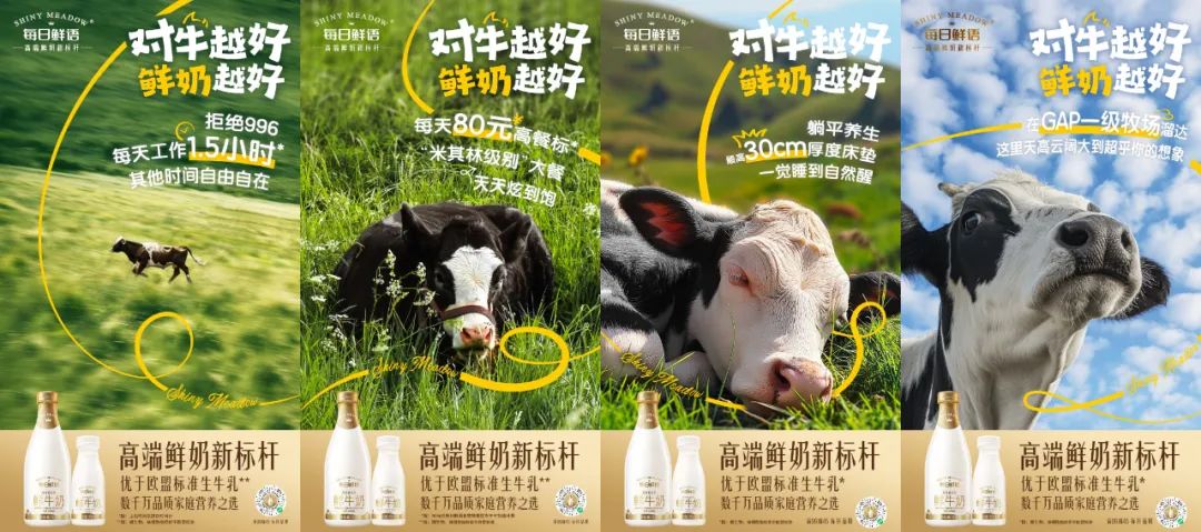 每日鲜语:以奶牛视角,创意讲述高品质鲜奶故事