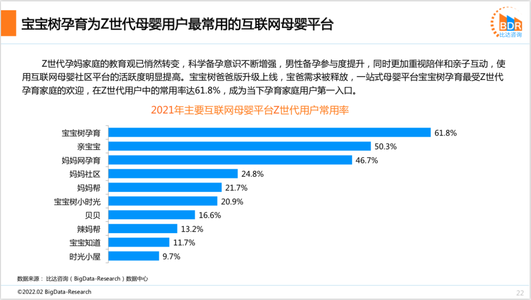 2021年度中国互联网母婴市场研究报告