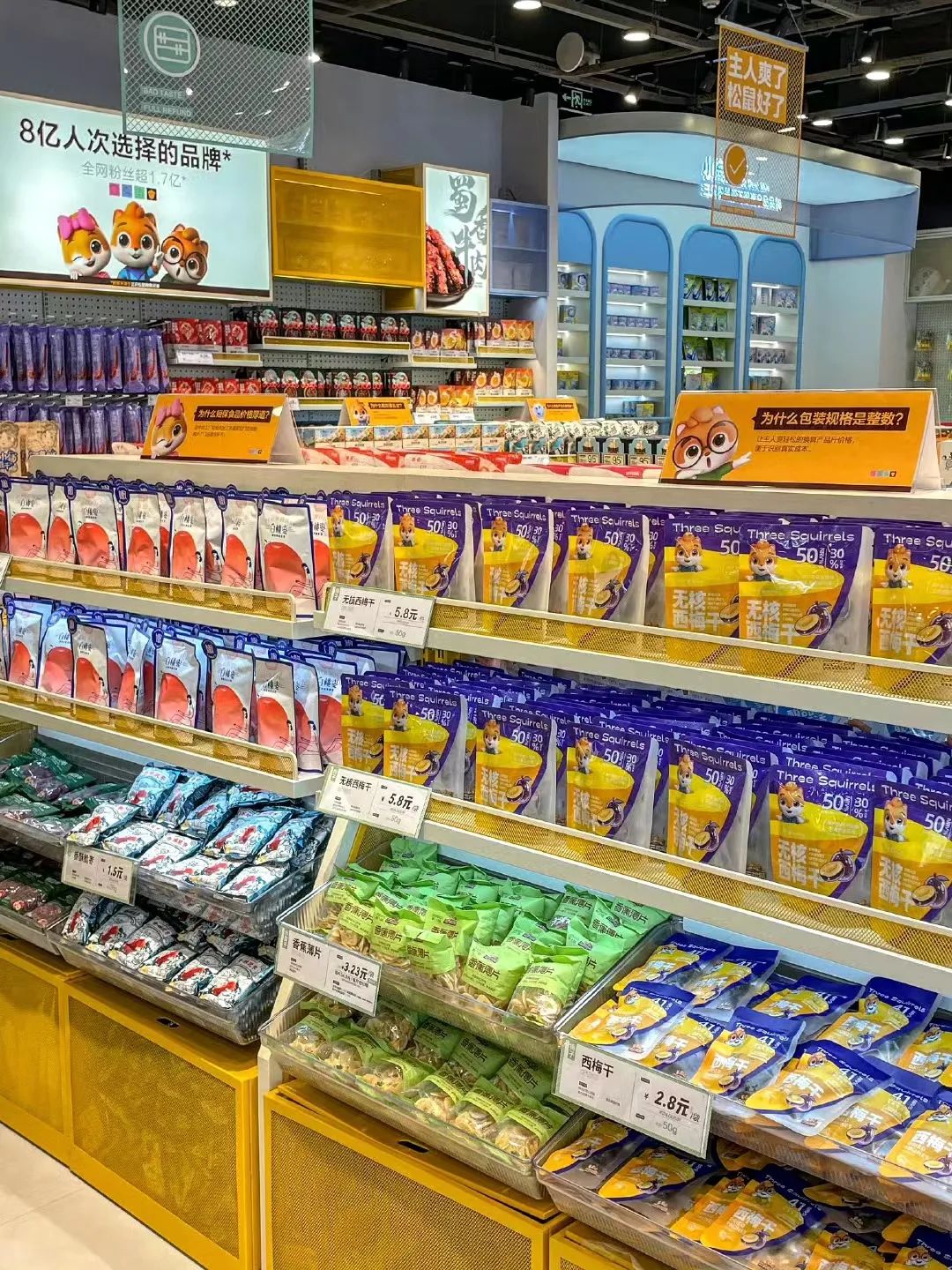 社区零食店,三只松鼠的“线下”新生意?