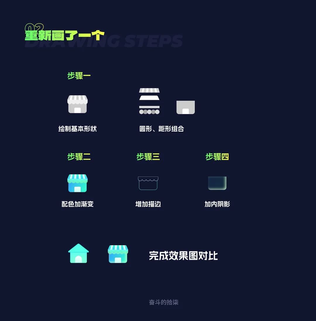 图标设计教程|5步搞定超热门的UI图标设计