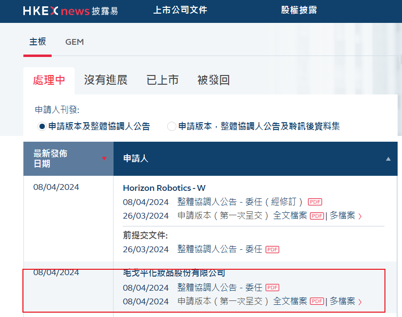毛戈平转战港股,如何突破“毛戈平”依赖和高端幻想?