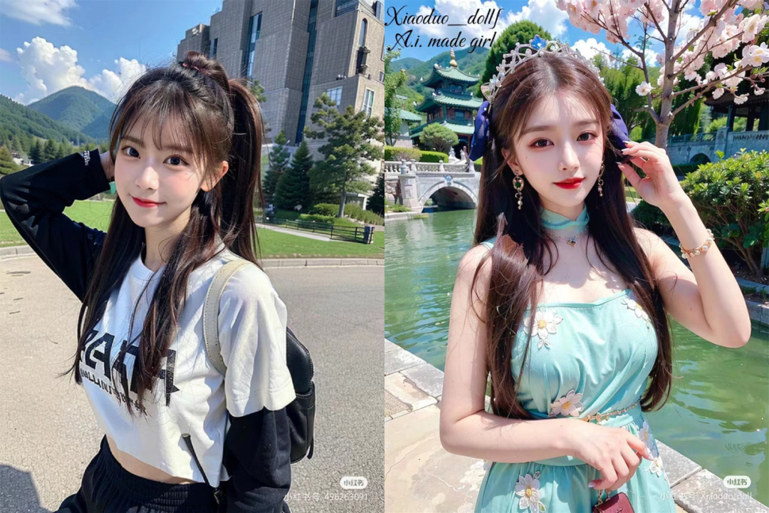 月涨粉过万,AI美女正在入侵小红书