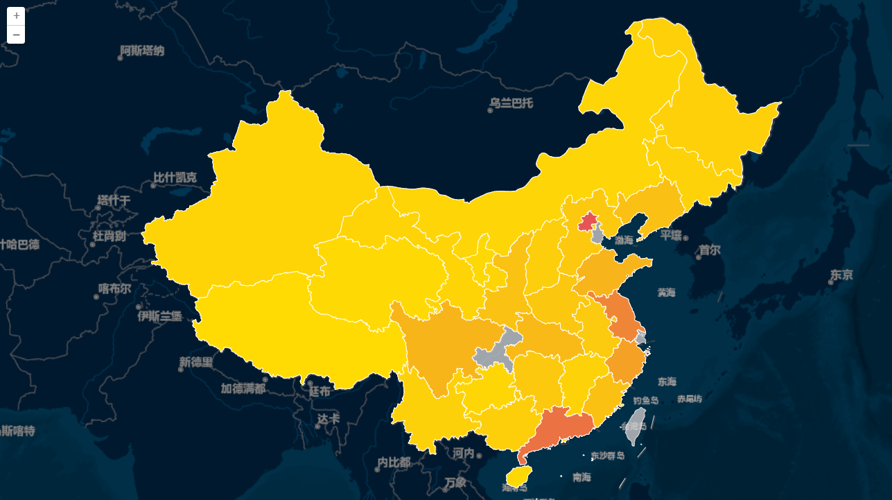 五种高大上的可视化地图,10分钟快速上手,一个代码都不用敲 五种高大上的可视化地图,10分钟快速上手,一个代码都不用敲