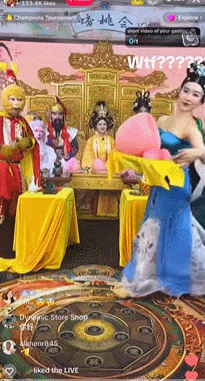 1万人在直播间参加蟠桃盛会是什么感觉?