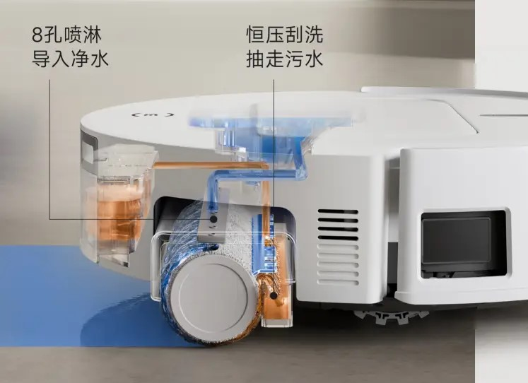 滚筒洗地:科沃斯的新式反卷武器