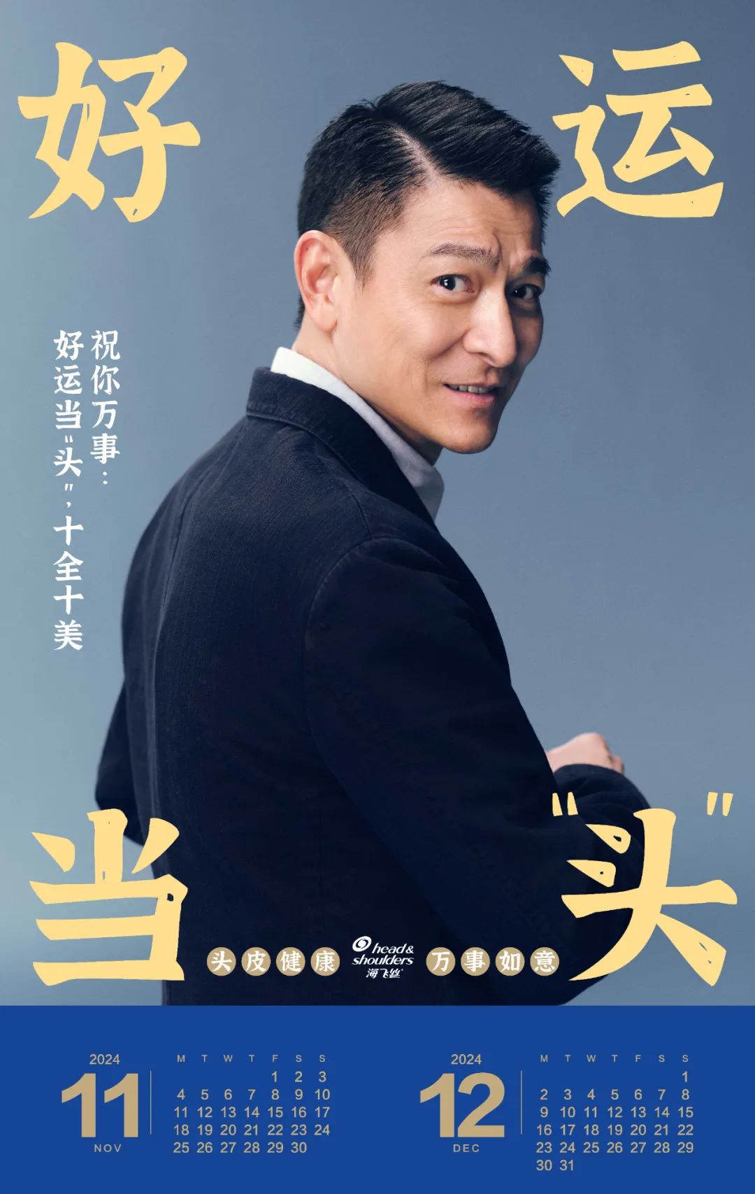 刘德华“教科书式演技”,2024年春节档先给了海飞丝