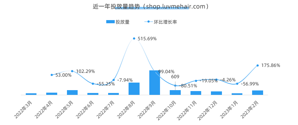 访问量百万,出海美国的顶级假发品牌 Luvmehair 研究!