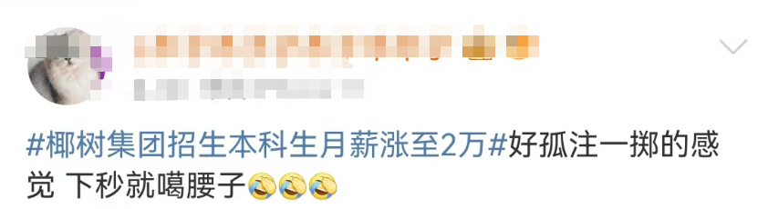 椰树招聘又火了!网友:缅北看到都自愧不如
